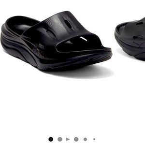 Hoka gender inclusive ORA recovery slide 3 black - size 11